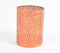 Jali Cut Rose-Gold Iron Candle Holder (S)