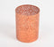 Jali Cut Rose-Gold Iron Candle Holder (S)