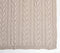 Knitted Taupe Cotton Throw