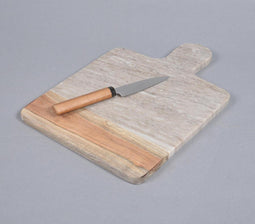 Joint Grey Stone & Wood Chopping Board