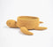 Knitted Cotton Mustard Turtle Basket