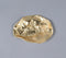 Lacquered Aluminium Golden Trinket Dish