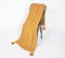 Knitted Cotton Mustard Tasseled Throw