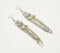 Lemon Beads Layered Dangle Drop Earrings