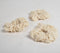 Luster Striped Ivory Scrunchie hair ties set of 3