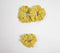 Luster striped Lime scrunchie hair ties set of 3