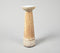 Light Burnt Wooden Candle Holder with Distressed Finishing (Set of 2)
