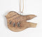 Mango Wood 'Bird' Wall Hanging
