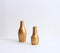 Matte Gold Finish Vases (set of 2)
