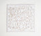 MDF Medallion Floral Distressed Wall Plaque