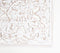MDF Medallion Floral Distressed Wall Plaque