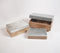 Metallic Beaded Wooden jewelry boxes Set of 3