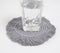 Macrame Smokey Coasters with Frayed Edges (set of 4)