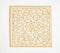 MDF Medallion Distressed Cream Wall Plaque