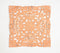 MDF Medallion Tangerine Distressed Wall Plaque