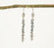 Metallic Drop Charm Earrings