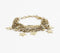 Metallic Chain & Star Charms Bracelet
