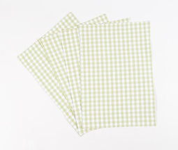Mini Checkered Cotton Placemats (set of 4)