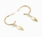 Metallic Slender Charm Earrings