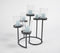Minimal Black Matt Aluminium Tea Light Holder