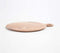 Minimal Cut-Out Acacia Wood Round Chopping Board