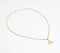 Minimal Golden-Toned Evil Eye Locket