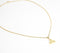 Minimal Golden-Toned Evil Eye Locket