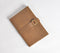 Minimal Hand Bound Leather Diary