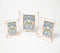 Minimal Rose-Gold Metal & Glass Photo frames (set of 3)