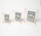 Minimal Rose-Gold Metal & Glass Photo frames (set of 3)