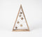 Minimal Wooden Christmas Decoratives (set of 2)