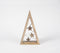 Minimal Wooden Christmas Decoratives (set of 2)