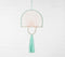 Mint Green Tasseled Wall Decor