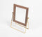 Minimal Rectangle Foldable Countertop Mirror