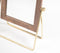 Minimal Rectangle Foldable Countertop Mirror