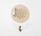 Mirror-Finishing Acrylic & Round MDF Tasseled Wall Hanging