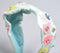 Mint Blue Floral Hair Band