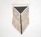 Monochrome Fringed Cotton & Wool Wall Hanging