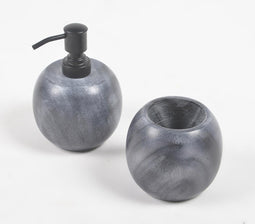 Monochromatic Marble Bath Soap Set