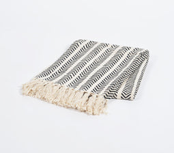 Monochrome Fletching Throw