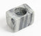 Monochrome Textured Marble Tealight Holder