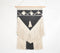Monochrome Tasseled & Fringed Wall Hanging