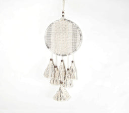 Monochrome Tasseled Dreamcatcher