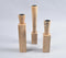 Natural Mango Wood Candle Holders (Set of 3)