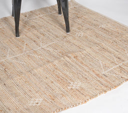 Minimal Jute & Cotton Rug