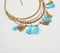 Multi-layer Tasseled Boho-chic Brass Necklace