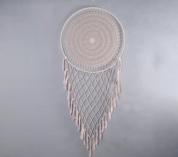 Neutral Crochet Dreamcatcher