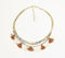 Neutral Beaded & Tasseled Boho Necklace