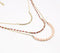 Neutral Beaded 3-Layered necklace
