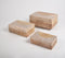 Neutral Resin & Wood Jewelry boxes Set of 3